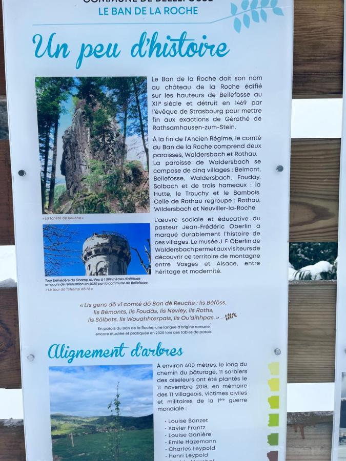 Bellefosse Maison Independante De Montagne En Alsace מראה חיצוני תמונה